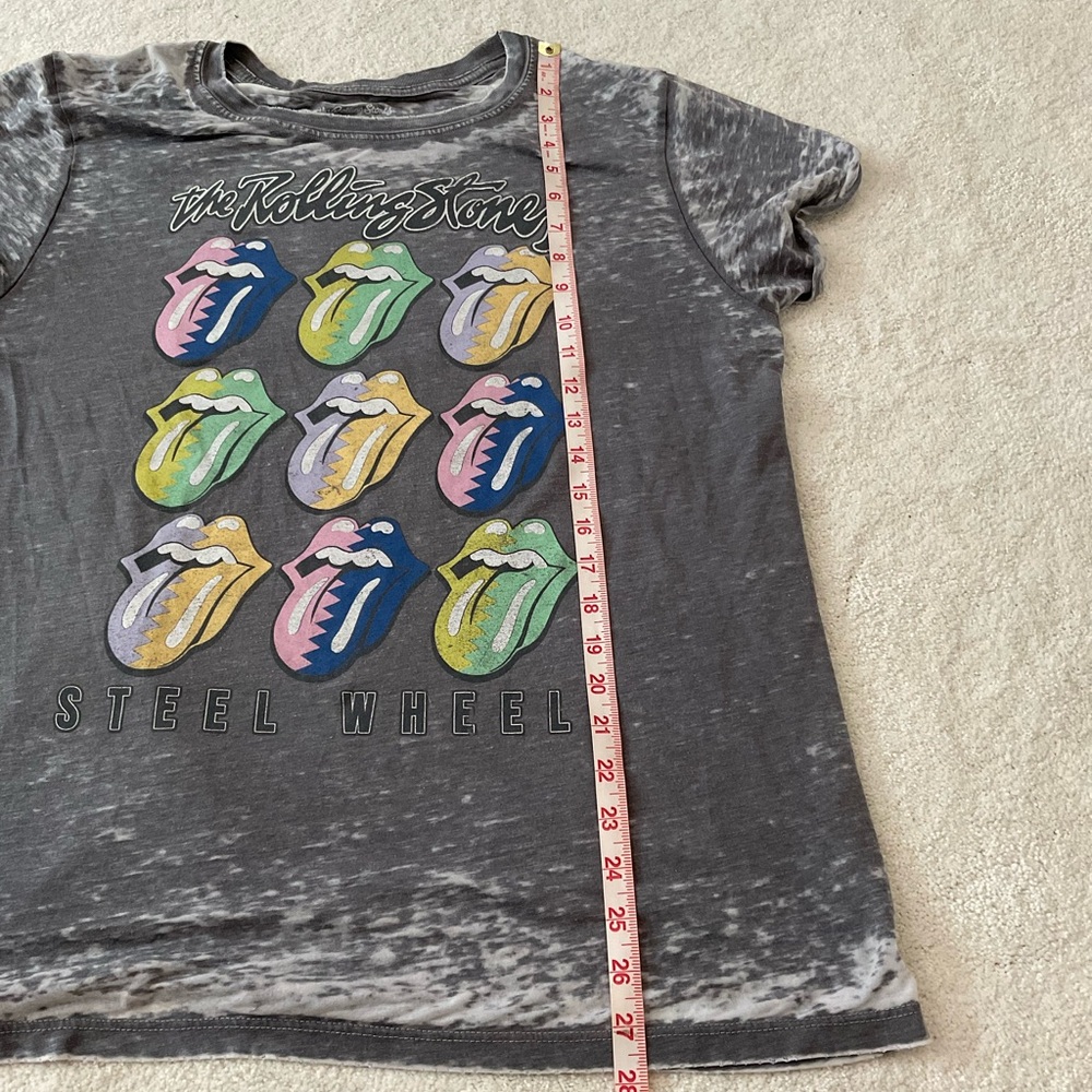 Gray Rolling Stones Graphic T-Shirt - Picture 5 of 6